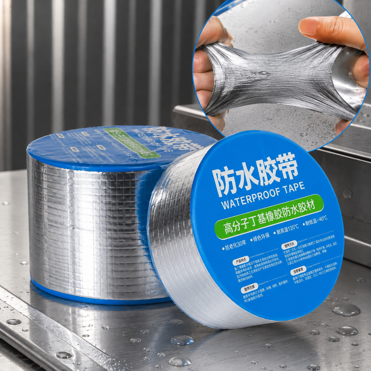 Premium Super Strong Butyl Waterproof Leak Repair Tape | Heat Resistant & Heavy Duty Sealant Tape